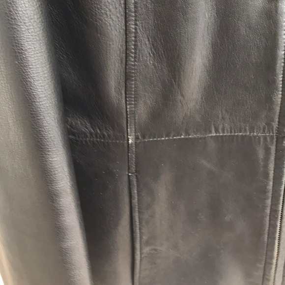 Wilson’s Black Leather Jacket size Large - Picture 4 of 5